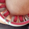 Masażer antycellulitowy do ciała roller 3w1 z uchwytem - zdjęcie 12
