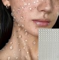 Samoprzylepne krople wody na twarz Water Drops - transparentne - zdjęcie 10