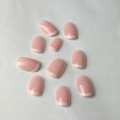 Tipsy OVAL French - różowe z białą końcówką, 24 szt. - zdjęcie 5