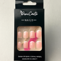 Tipsy OVAL French - różowe z białą końcówką, 24 szt. - zdjęcie 6