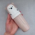 Etui na szczoteczkę i pastę do zębów dla dzieci - miś różowy - zdjęcie 3