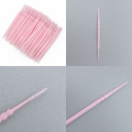 Szczoteczki międzyzębowe miękkie 2w1 - 200 szt., różowe - zdjęcie 8