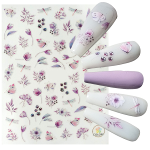 Naklejki Na Paznokcie Wiosenne Samoprzylepne