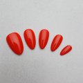 Tipsy ALMOND krótkie Classic Red - czerwone, 24 szt. - zdjęcie 2