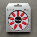 Tipsy ALMOND krótkie Classic Red - czerwone, 24 szt. - zdjęcie 7