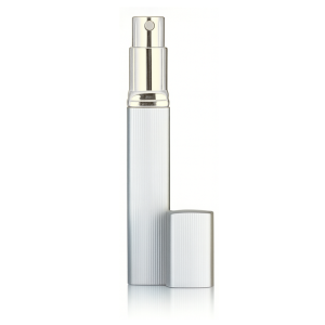 Atomizer do perfum prostokątny 12 ml - srebrny