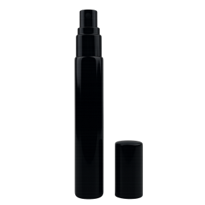 Atomizer do perfum szklany Shinny 15 ml - czarny