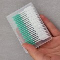 Szczoteczki międzyzębowe silikonowe miękkie - 120 szt. - zdjęcie 3