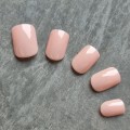 Tipsy SQUARE krótkie Classic Nude - beżowy róż, 24 szt. - zdjęcie 4