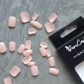 Tipsy SQUARE krótkie Classic Nude - beżowy róż, 24 szt. - zdjęcie 5