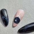 Tipsy ALMOND świąteczne czarne Cat Eye - 24 szt. - zdjęcie 5