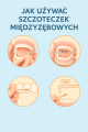 Szczoteczki międzyzębowe silikonowe miękkie - 200 szt., zielone - zdjęcie 12