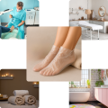 Skarpetki foliowe jednorazowe do zabiegów pedicure - 100 szt. - zdjęcie 3