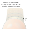 Nakładki silikonowe na sutki push up S - bezbarwne - zdjęcie 10