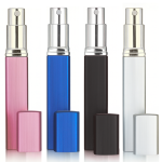 Atomizery do perfum podróżne prostokątne - zestaw 4 x 12 ml