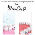 Nici dentystyczne z silikonową szczoteczką międzyzębową - 50 szt. - zdjęcie 5