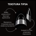 Tipsy Flexible ALMOND soft gel half cover - bezbarwne, 120 szt. - zdjęcie 5