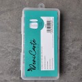 Tipsy Flexible COFFIN soft gel - bezbarwne, krótkie, 120 szt. - zdjęcie 4