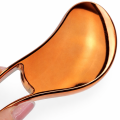 Tarka do stóp szklana Nanoglass z rączką - złota - zdjęcie 4