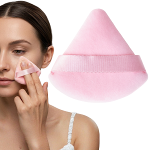 PUSZEK GĄBKA DO PUDRU MAKIJAŻU MIĘKKI DO APLIKACJI PUSZEK KOSMETYCZNY