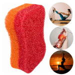 Gąbka Do Kąpieli Sportowa Fitness Masaż Peeling Mycie Ciała 2-Stronna