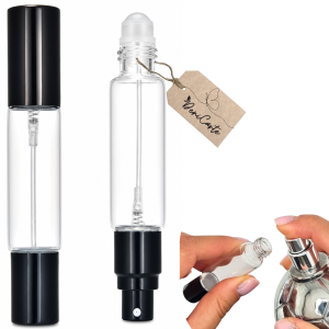 Atomizer Do Perfum 2w1 Czarny 10ml Podróżny Dozownik