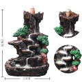 Kominek ceramiczny backflow Wodospad z 25 kadzidłami White Sage - zdjęcie 6