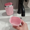 Etui podróżne na szczoteczkę i pastę do zębów - różowe - zdjęcie 6