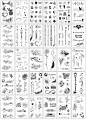 Tatuaże tymczasowe zmywalne - czarne motyle, kwiaty, napisy, 30 ark. - zdjęcie 2