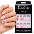 Tipsy SQUARE Ombre w kwiaty - 24 szt. - zdjęcie 2