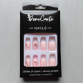 Tipsy SQUARE Ombre w kwiaty - 24 szt. - zdjęcie 8