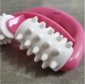 Masażer antycellulitowy do ciała roller z wypustkami - różowy - zdjęcie 4
