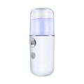 Nano sprayer do twarzy - nawilżacz, biały - zdjęcie 5
