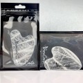 Płytka Gua Sha z kwarcu - biała - zdjęcie 7