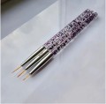 Pędzelki do zdobień paznokci nail art - 3 szt. - zdjęcie 6