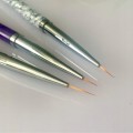 Pędzelki do zdobień paznokci marmurkowe - 3 szt. - zdjęcie 7