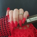 Tipsy ALMOND Red Classic z klejem 3254 - 24 szt. - zdjęcie 7