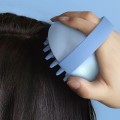 Szczotka do mycia i masażu głowy i ciała Foamanizer - niebieska - zdjęcie 6